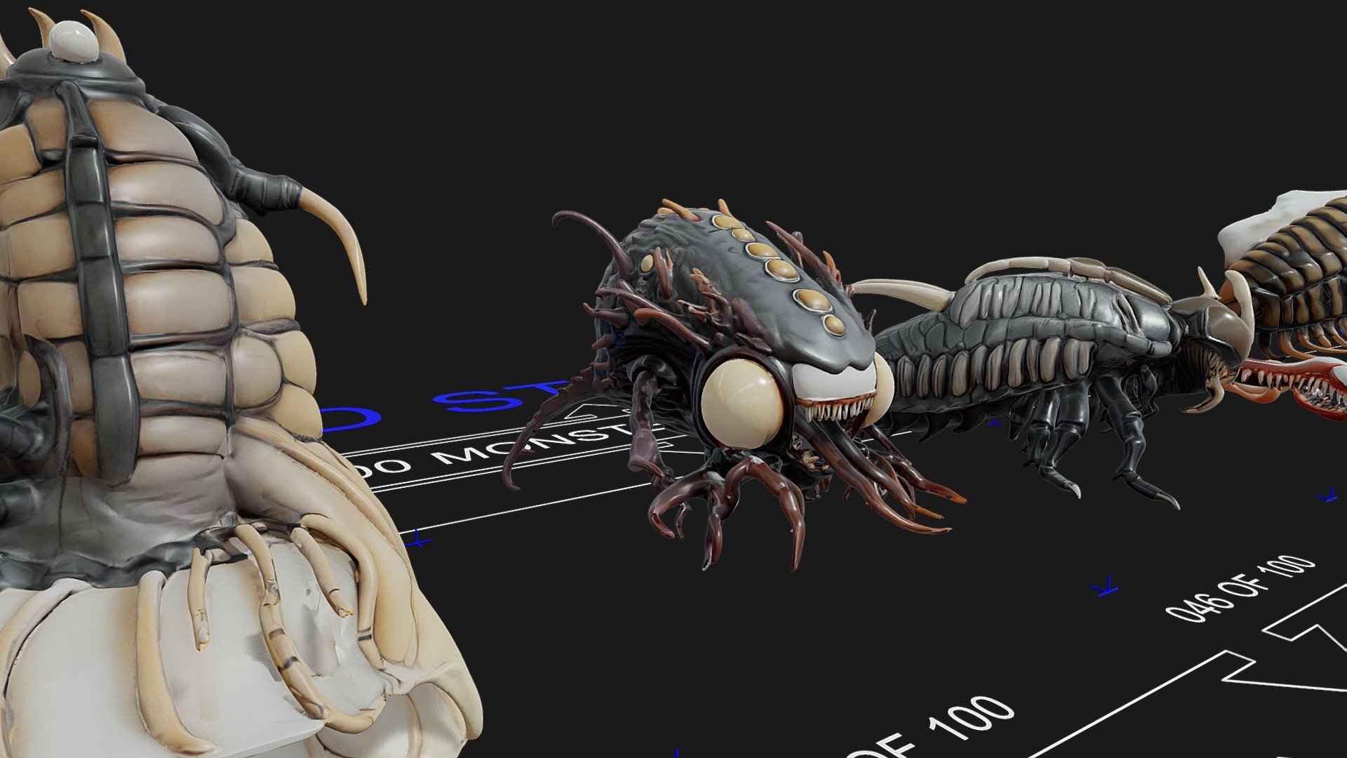 3D STOCK 2 PART 5 100 MONSTERS - 3D model by Vivavivavivava [0b6cca3 ...