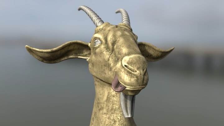 Old but Goat 3D Model