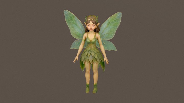 Fairy Enchantment 3D Model