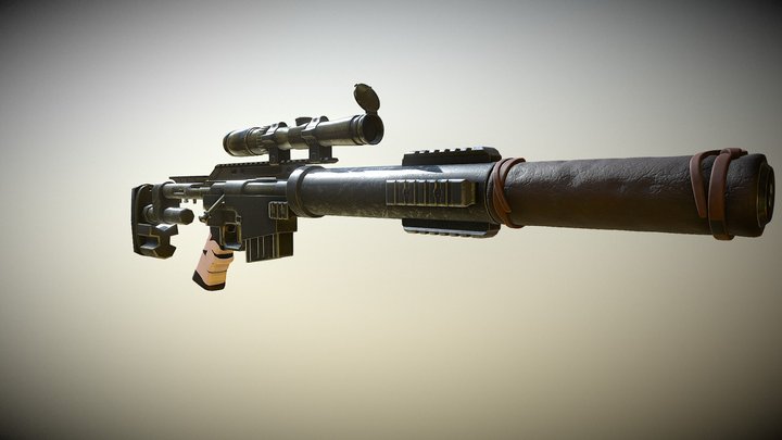 McMillan Sniper 3D Model