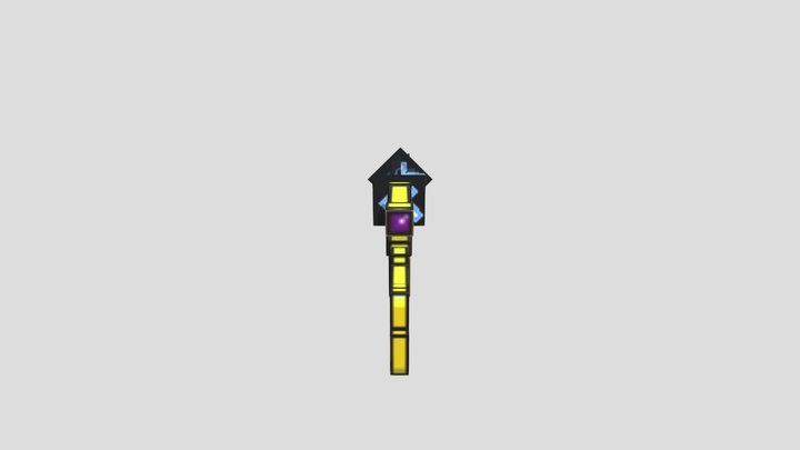 Electro-blast sniper 3D Model