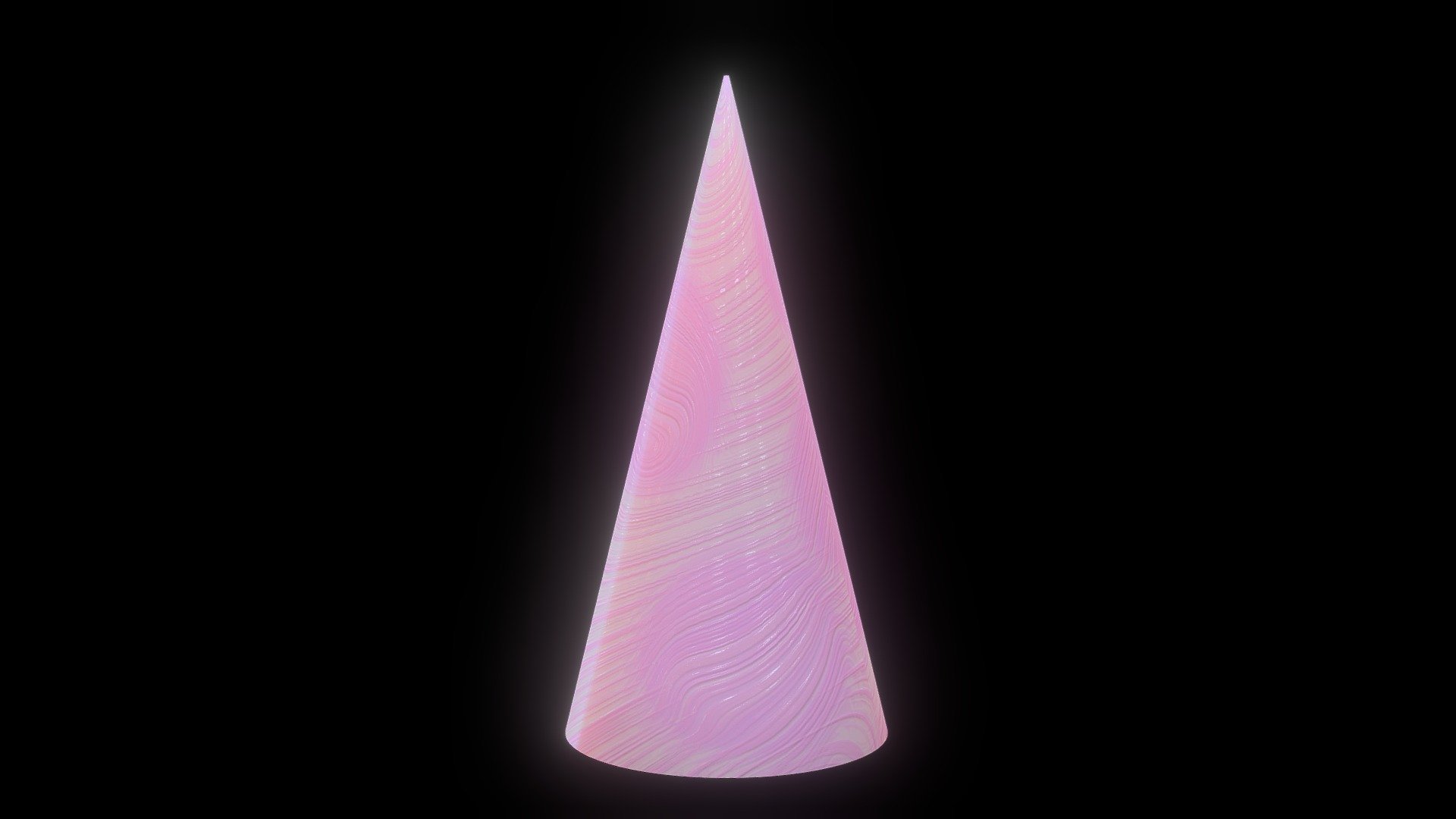 Marbled Cone Ring Holder