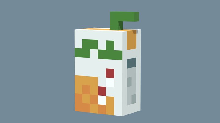 Orange Juice 3D Model