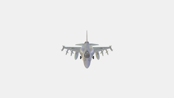 F16 UAE 3D Model