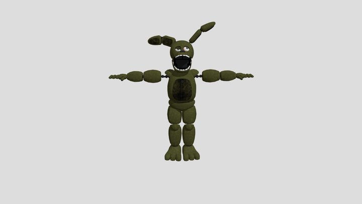 dave-miller-in-spring-bonnie-suit 3D Model