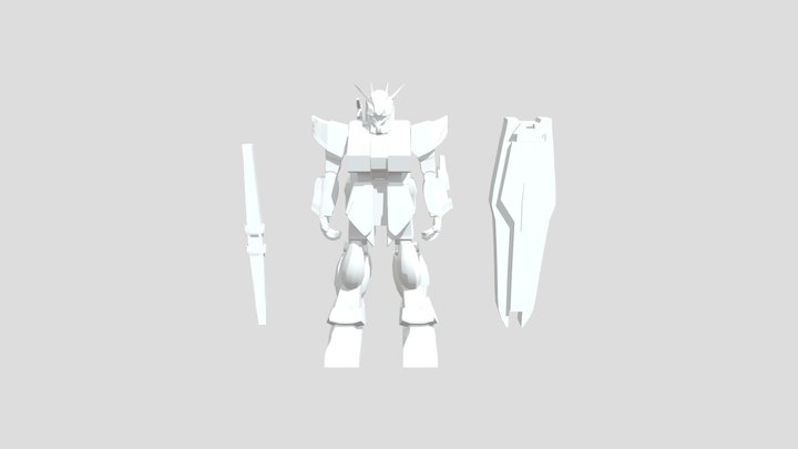 Gundam 3D Model