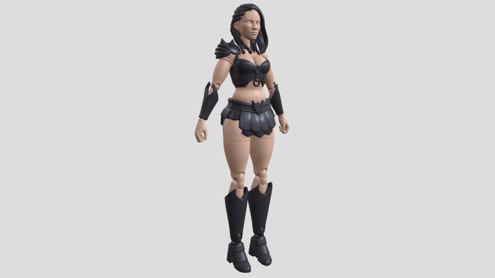 Action figure 3D Model