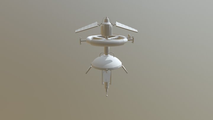 Spacestation 3D Model