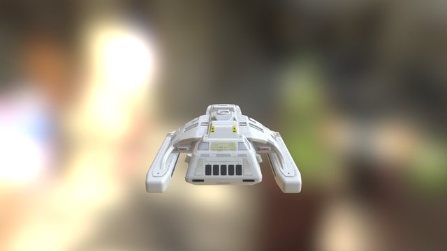 Star Trek Runabout 3D Model