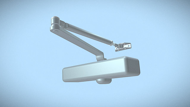 8051-TP surface closer -  standard arm 3D Model