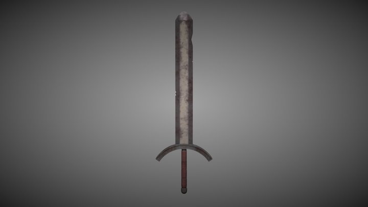 Monster Hunter Sword design 3D Model