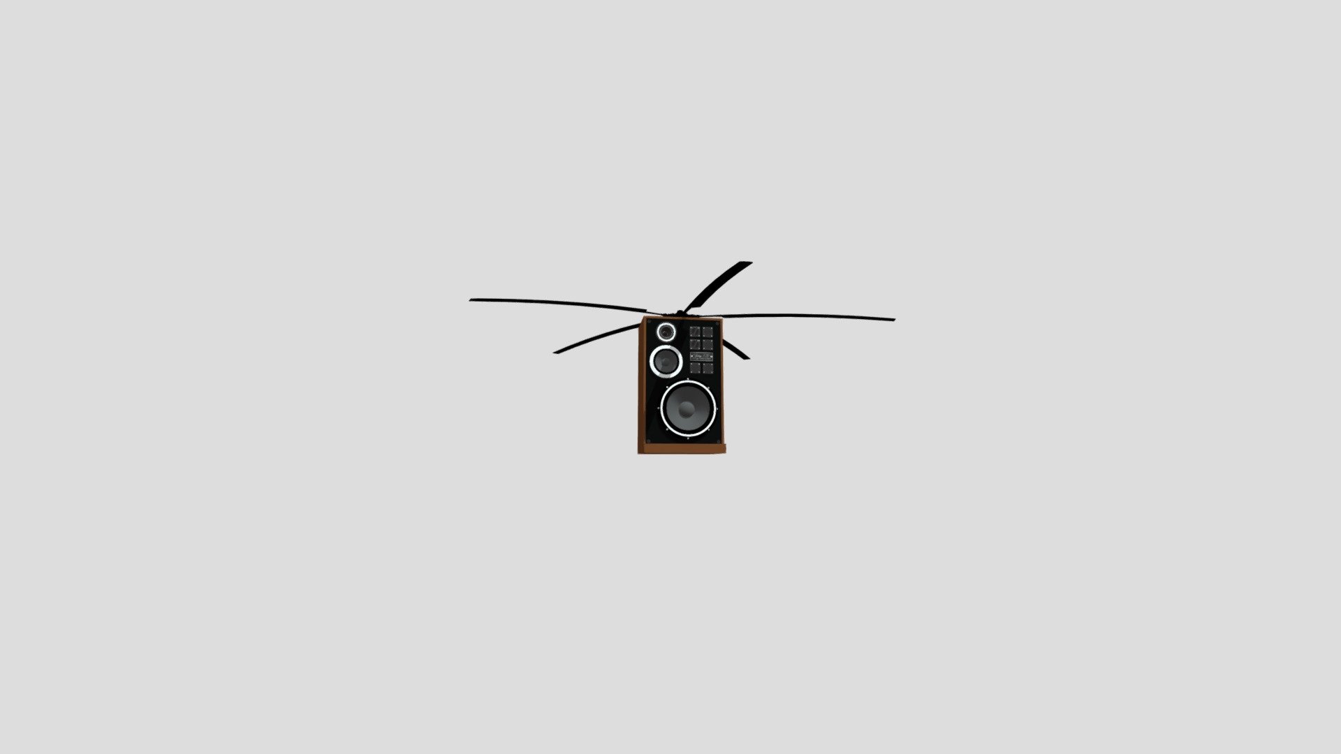 Speaker Helicopters - Download Free 3D model by errolerrolopopop ...