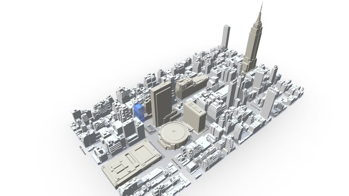 Urban Plan 3D Model