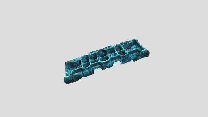 T34 FCD tank tracks 3D Model