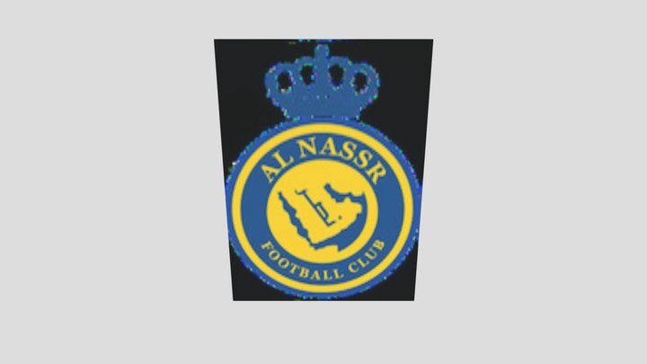 Al Nassr FC Logo 3D Model