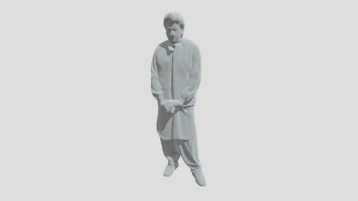 Nehru Jacket at the Court 3D Model