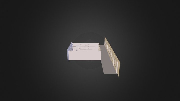 Class Room Obj 3D Model