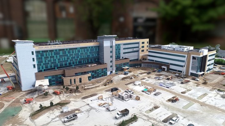Hospital construction -RAWscan – Gratis 3D-model STL