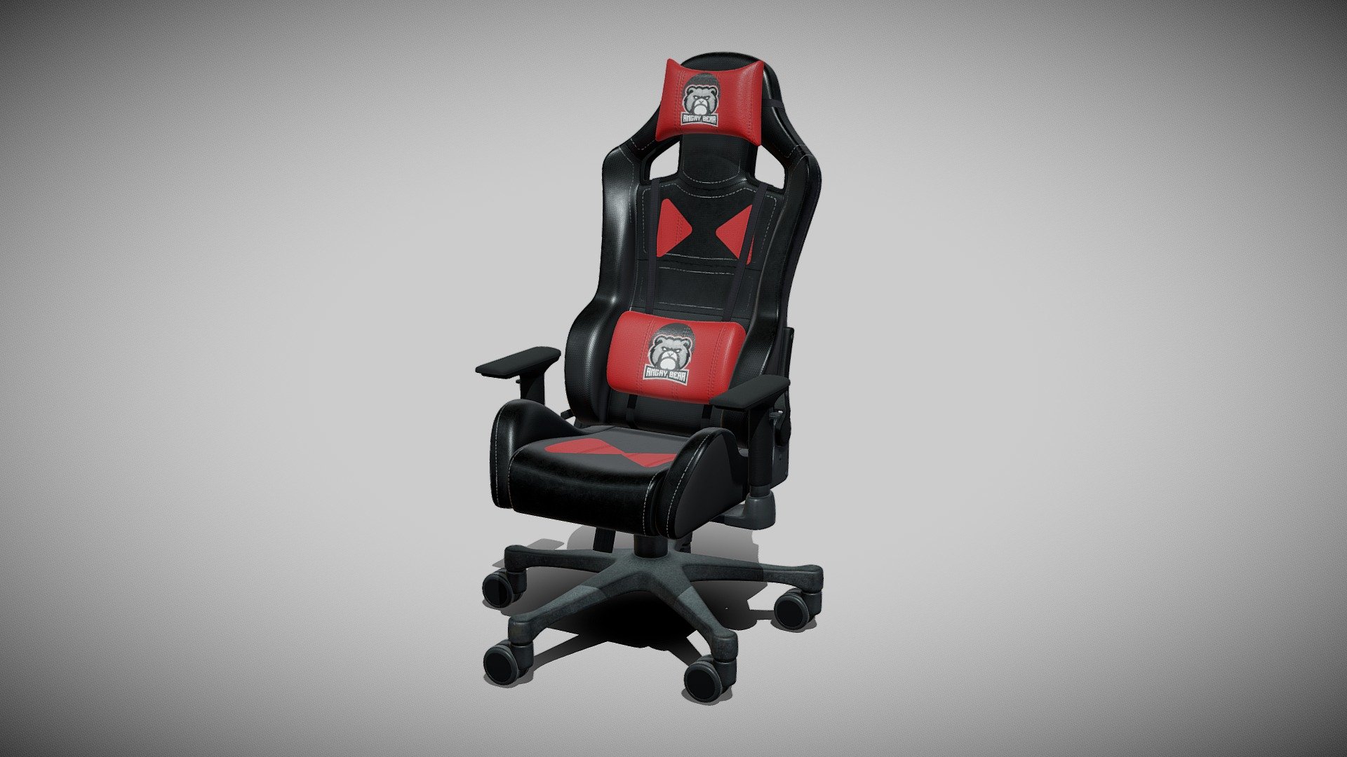 CHAIR GAMER Free model BY Oscar creativo - Download Free 3D model by ...