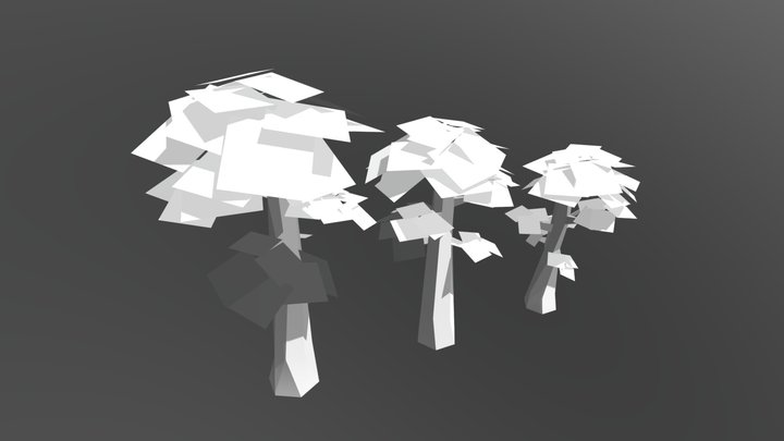 Black pines example 4 3D Model
