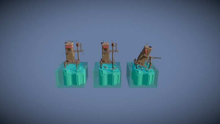 Destruction 3D Model