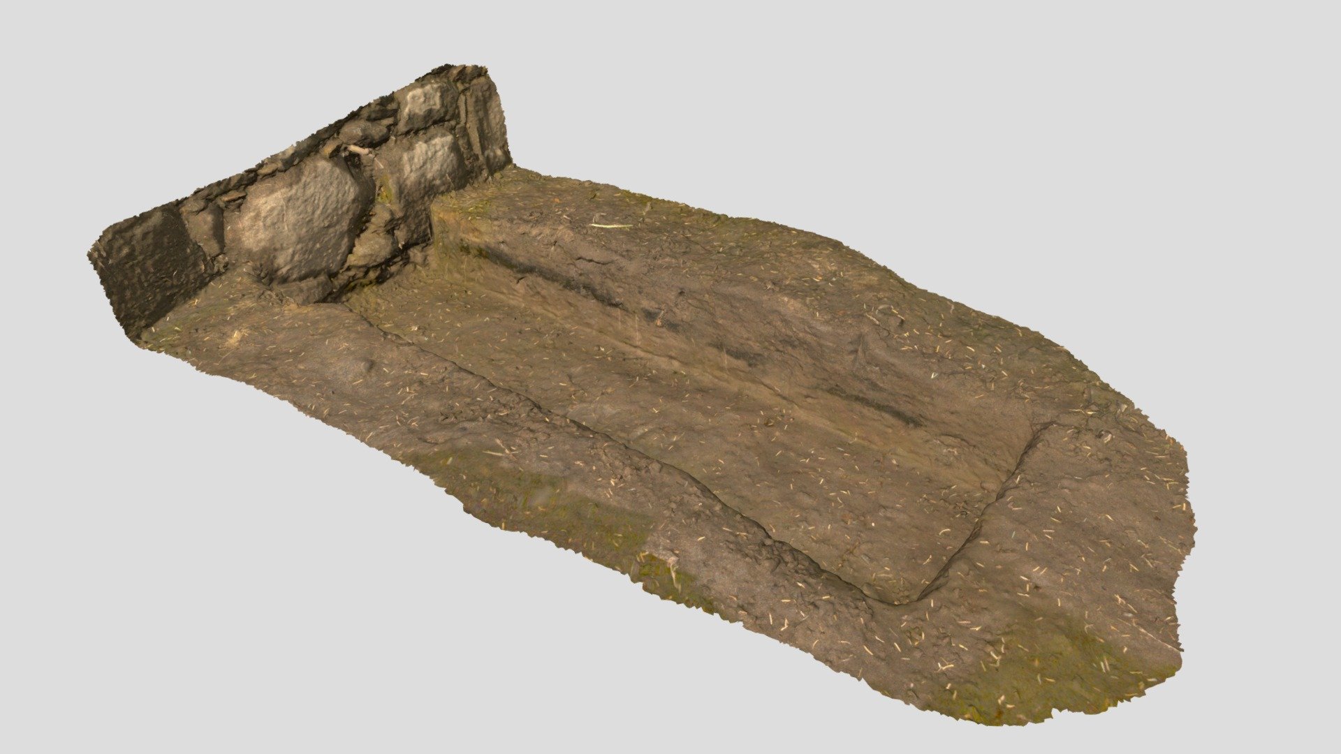 Trench, Structure 1, Aden Country Park - 3D model by orbitalscot ...
