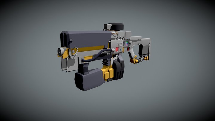 Blaster 3D Model