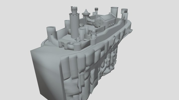 castleWyvern 3D Model