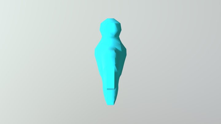 Simple Fat Body 3D Model