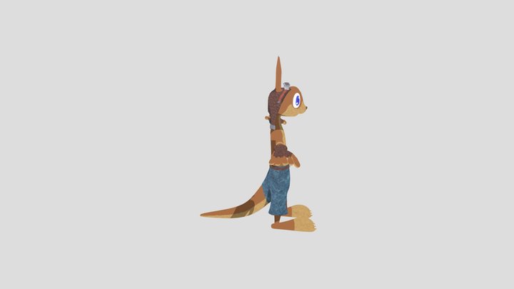 Daxter 3D Model 3D Model