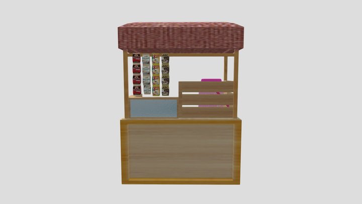 Warung Kopi 3D Model