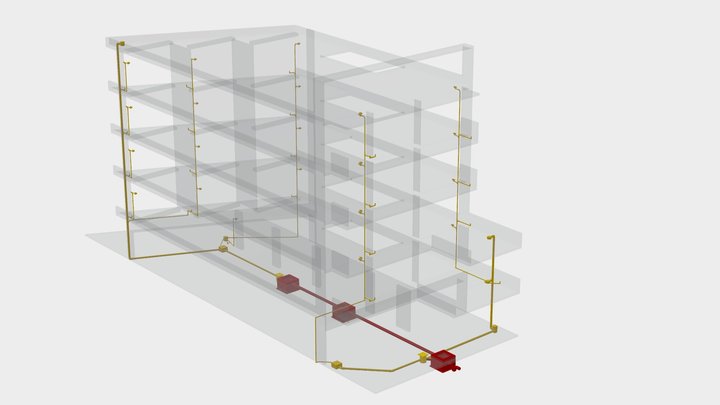 MTARQ-EDIFICIO  SANITARIA AA 3D 2023 06 09 3D Model