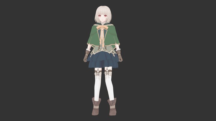 Laetitia（レティシア） 3D Model