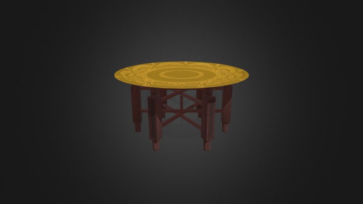 simple table 3D Model