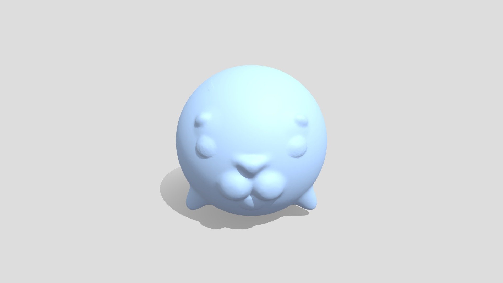 あざらし - 3D model by sonosaki.job [0b7c3e8] - Sketchfab