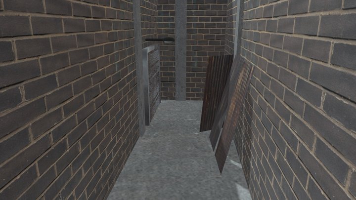 Alleyway 3D Model