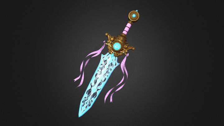Girly Aether Sword – Free 3D Model STL