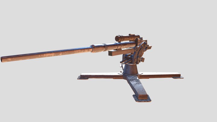 Flak 36 3D Model