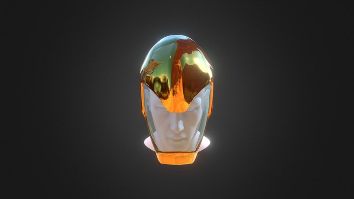 Spacehelmet Final 3D Model