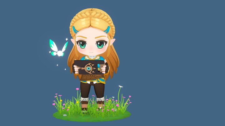 Zelda 3D Model