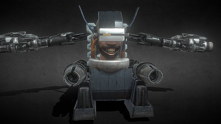 Upgraded Flamethrower skibidi toilet