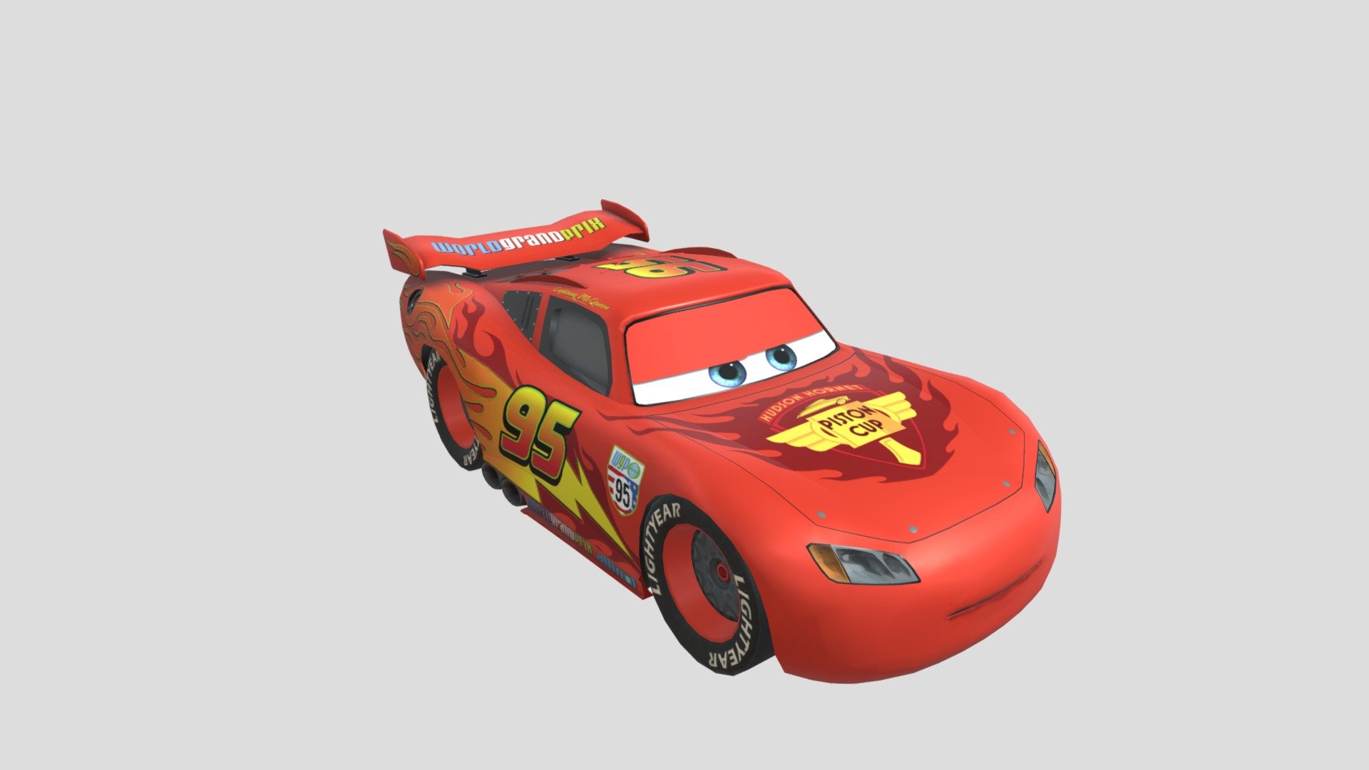 Wgp Lightning Mcqueen Cars 2 Download Free 3d Model By Juan The Umbreon Juanbelmonte2010 1184