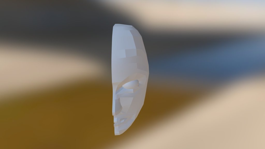 Character Face LowPoly