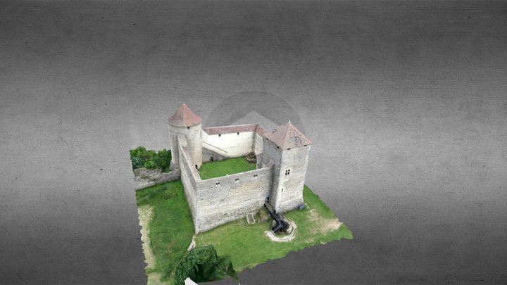 CHATEAU DES ALLYMES STUDIOFLY TECHNOLOGIE 3D Model