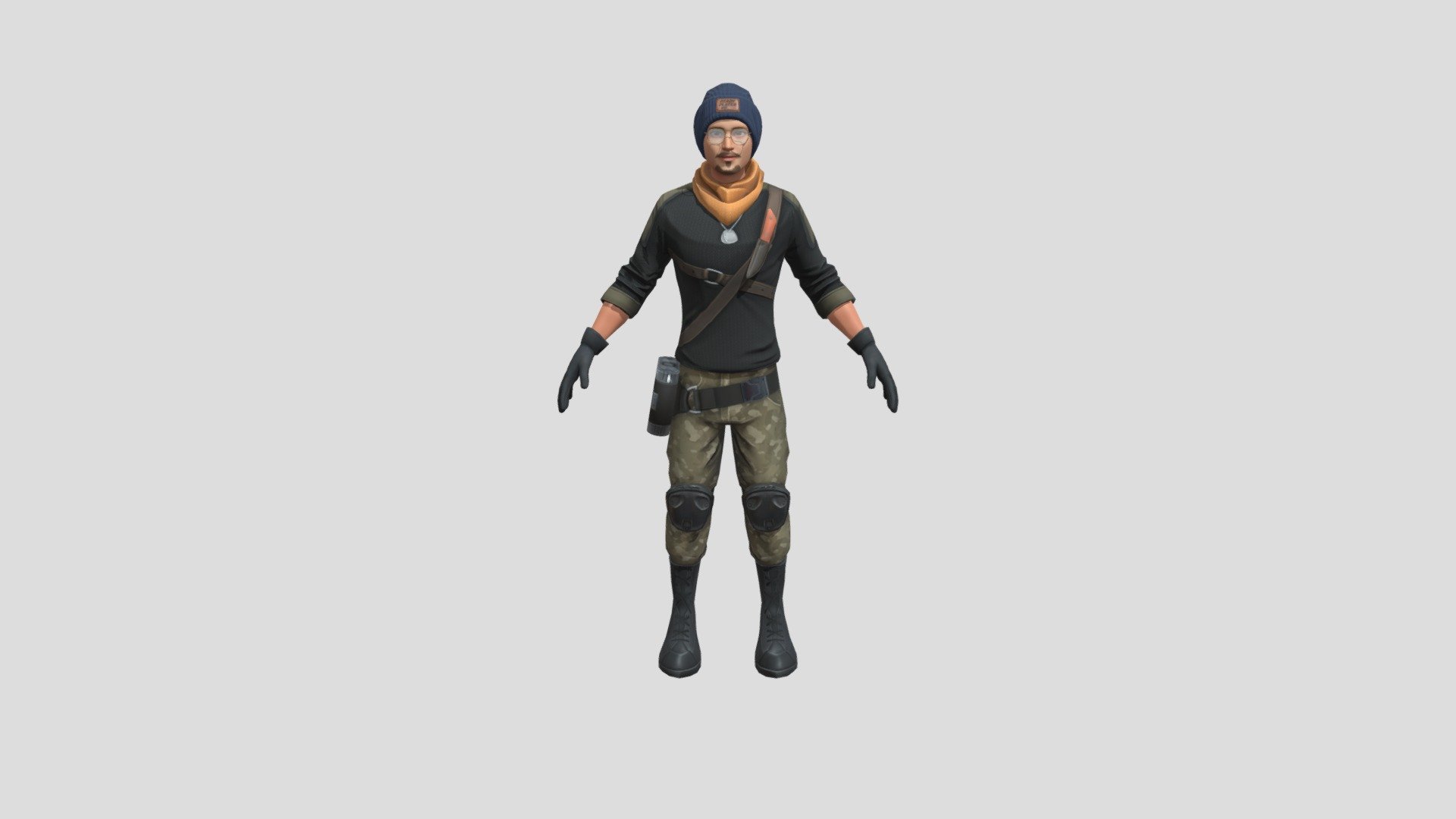 Male Character2 For Game - Download Free 3D model by happysuraj95230 ...