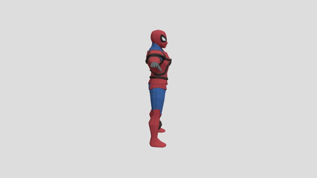 spyder knight 3d model v3