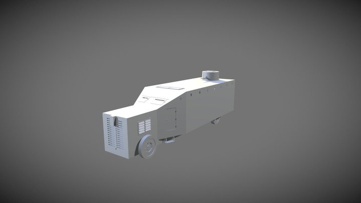 Naval Somua 3D Model
