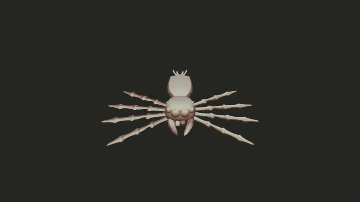 ARAÑA_PAVO 3D Model