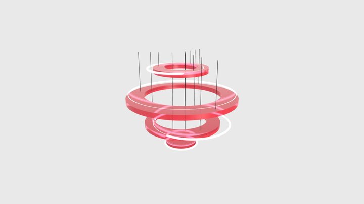 HULA_CHANDELIER 3D Model