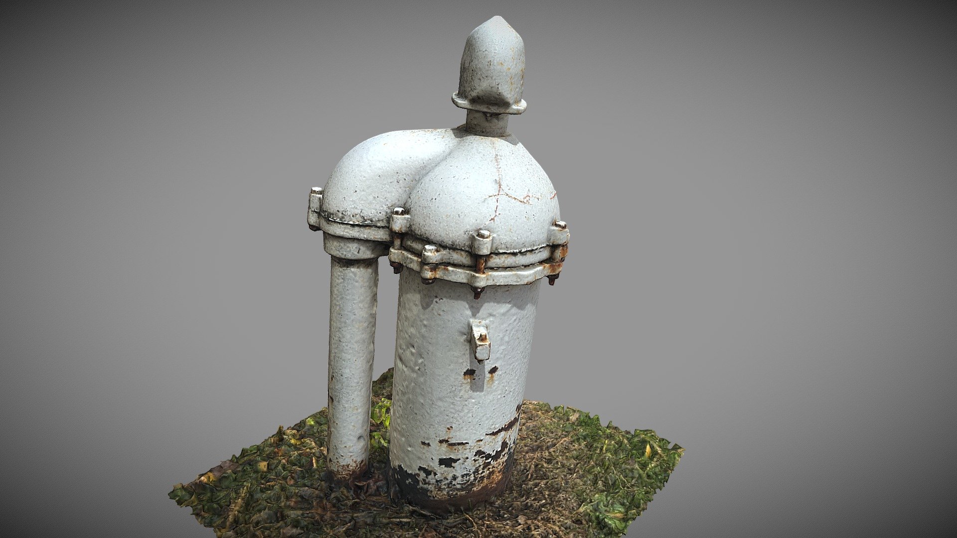 White Industrial Piping